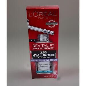 L'Oréal Paris Revitalift Derm Hyaluronic Acid + Caffeine Eye Serum 0.67 fl